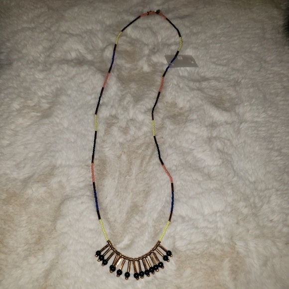 Colour Beaded Necklace - Picture 1 of 2